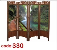 پاراوان پارتیشن طرح طبیعت کد 330